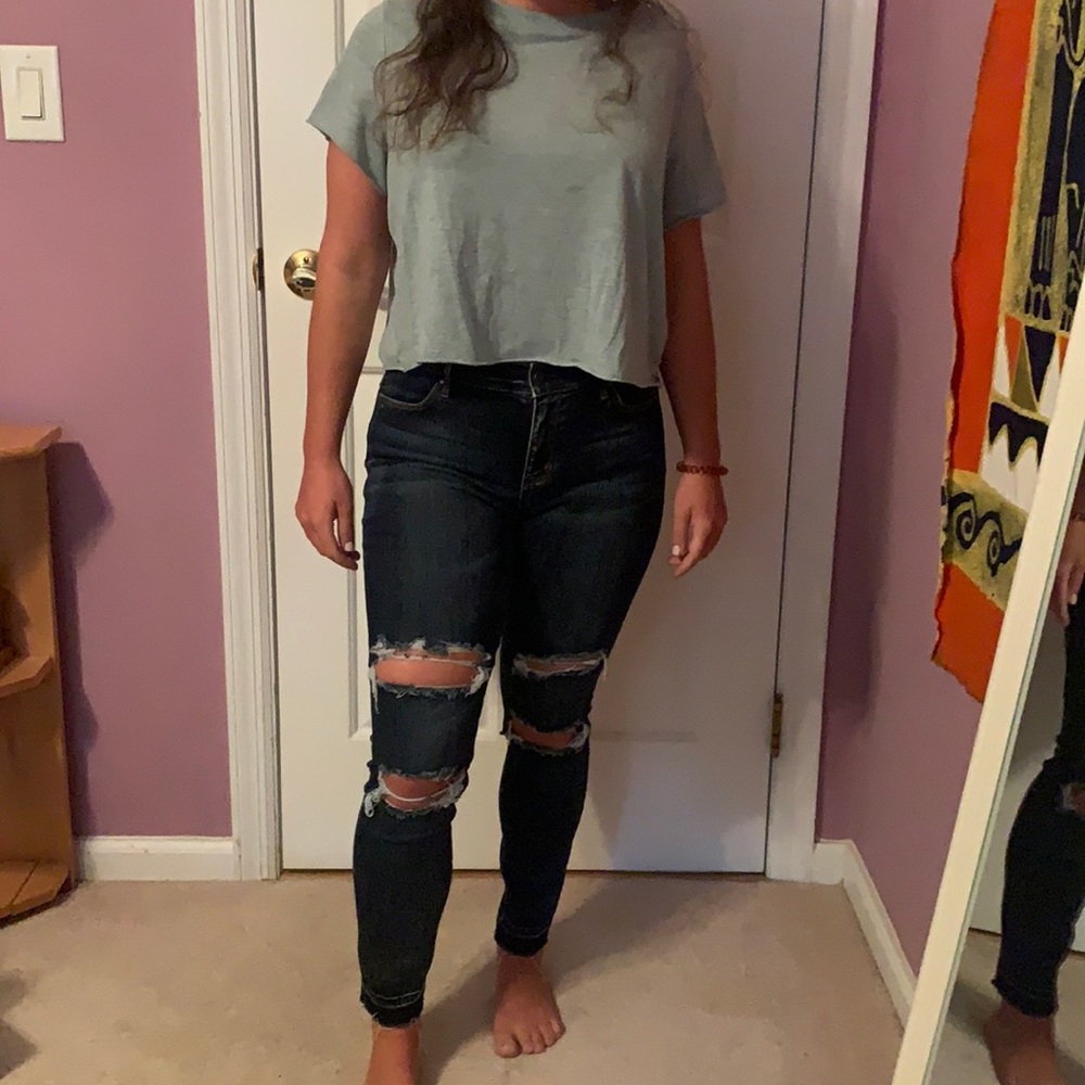 Pacsun ripped skinny jeans